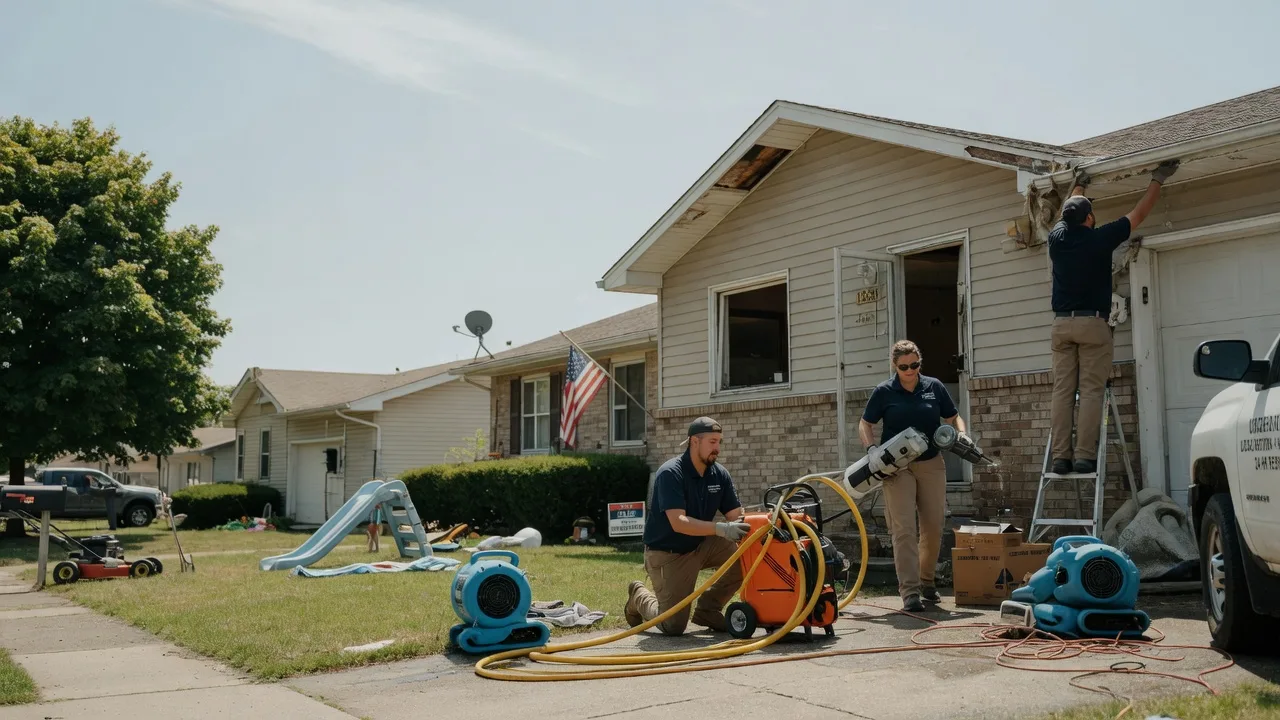 Water Damage Restoration in Jackson Center, OH near me